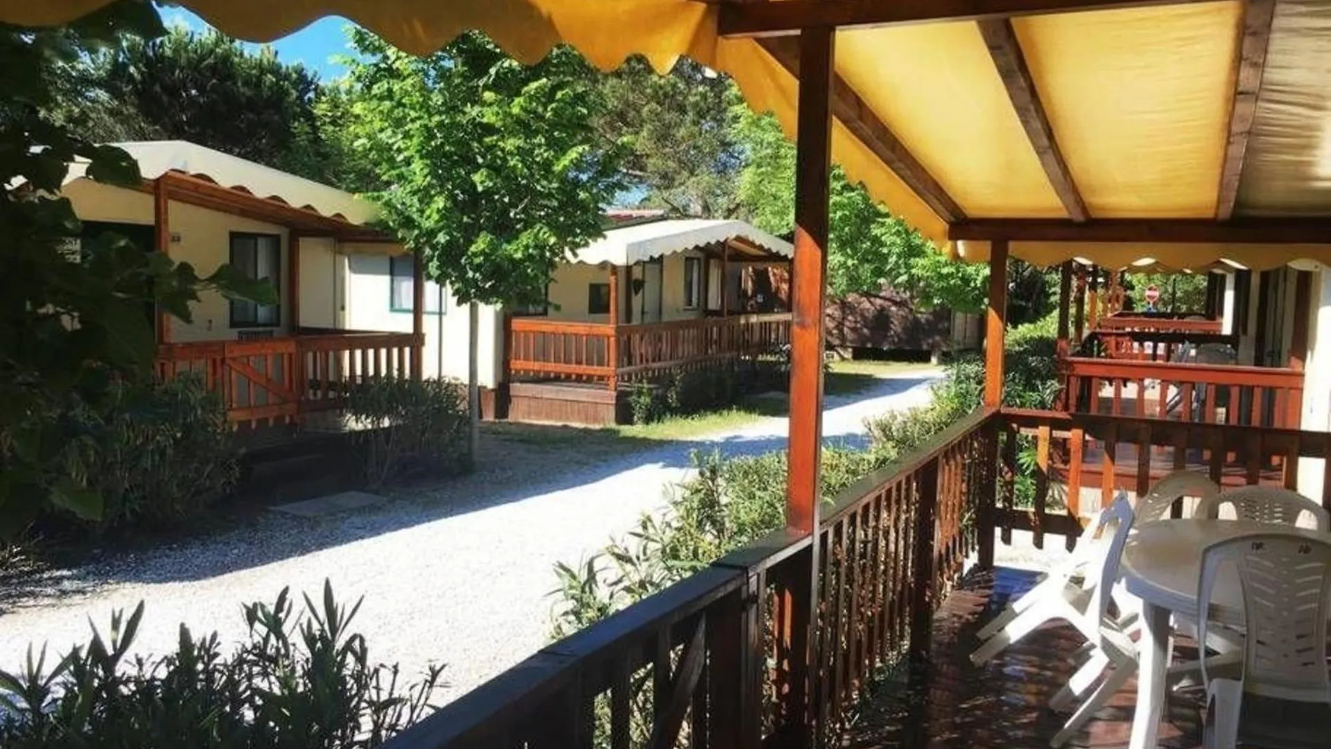 Ein Grosses Mobilheim Auf Einem Campingplatz Nahe Dem Meer Und Dem Badeort Viareggio 0*,